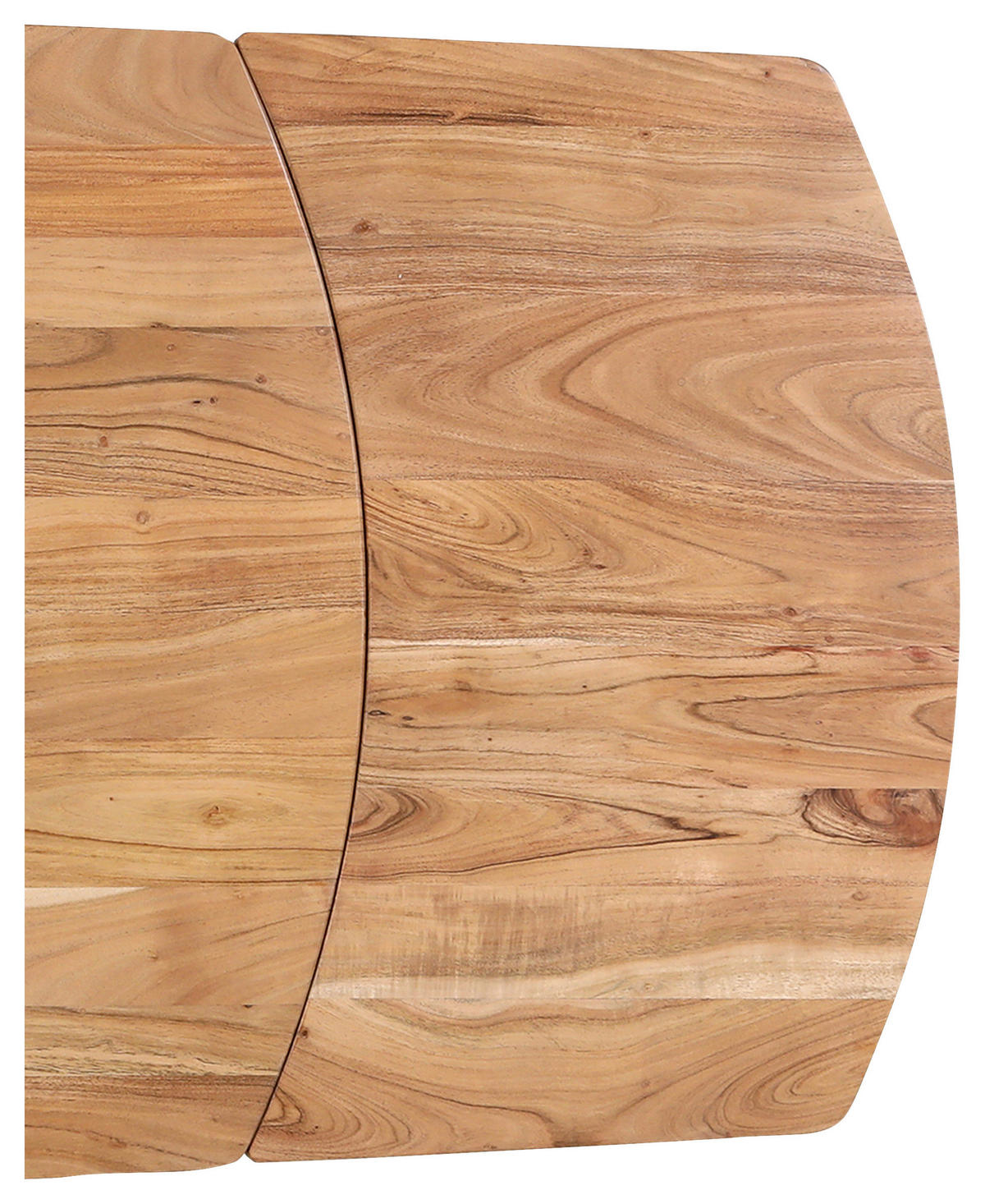 ANSTECKPLATTE - Schwarz/Akaziefarben, Natur, Holz/Metall (90/45/3,5cm) - Livetastic