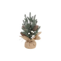 DEKORATIONSTRÄD  - skogsgrön, Lifestyle, plast (15/38cm) - X-Mas
