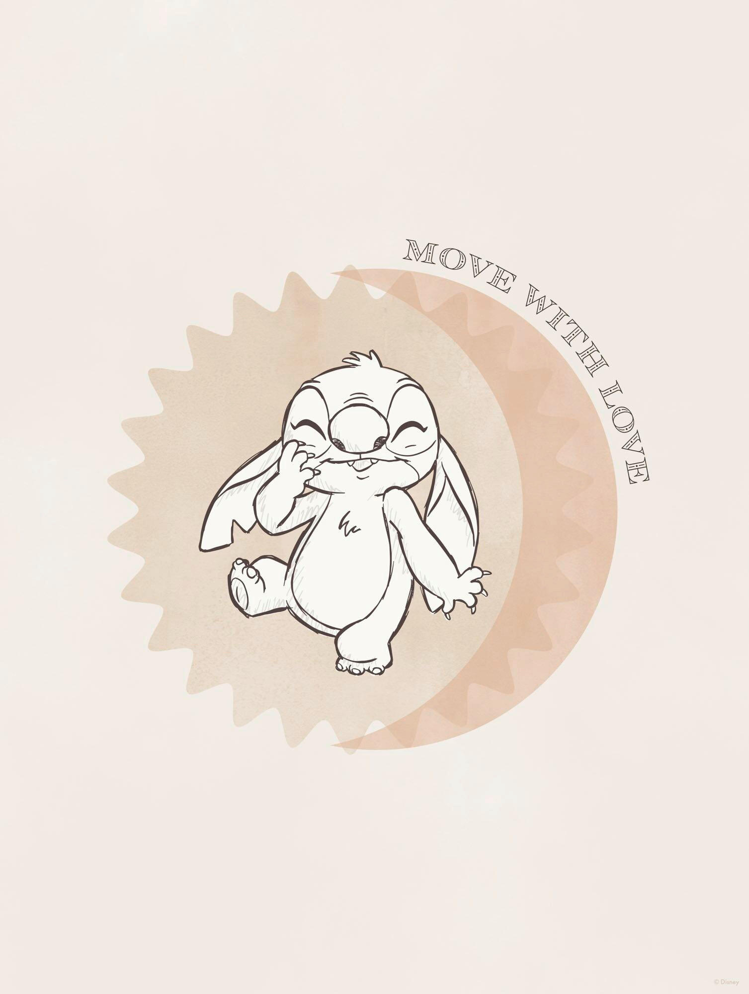 KINDERBILD - Beigebraun/Alabasterfarben, Basics, Papier (30/40cm) - Disney