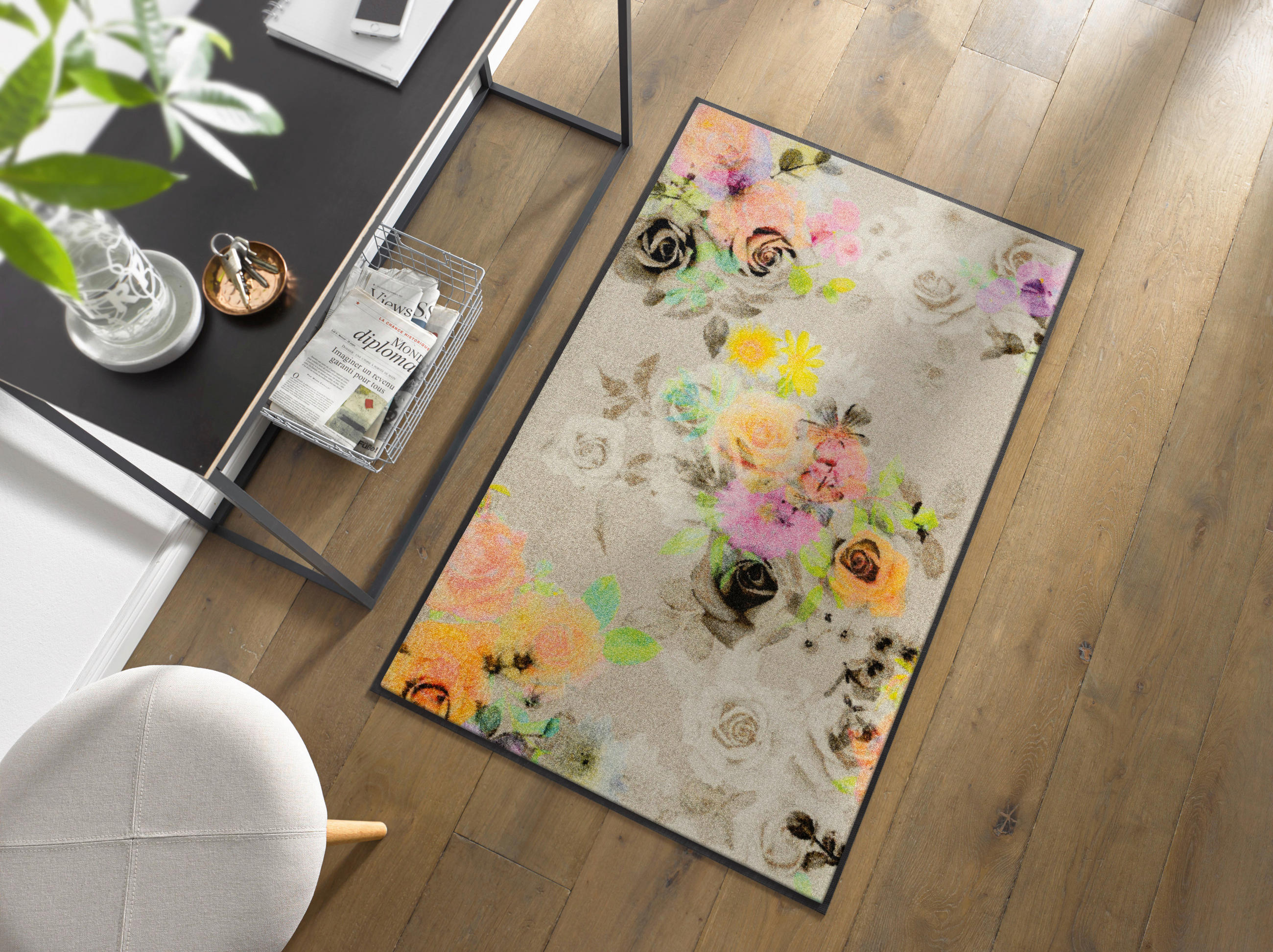COVORAȘ DE INTRARE 75/120 cm  - multicolor, Konventionell, plastic/textil (75/120cm) - wash+dry