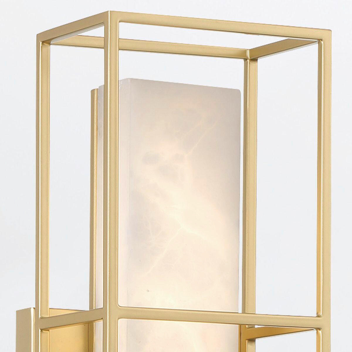 LED-WANDLEUCHTE    - Goldfarben, KONVENTIONELL, Glas/Metall (40,6/12,7/11,5cm) - Elstead Lighting