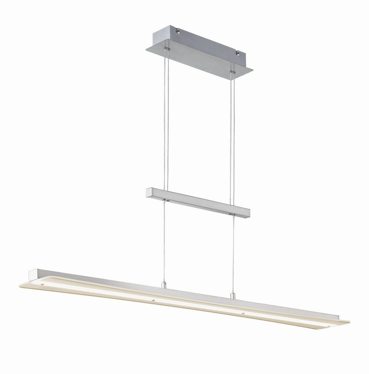 VISEČA LED-SVETILKA  Smash /1800 lm/3000-6500 K/230 V/ - barve niklja/bela, Trend, kovina/steklo (100/150/12cm)