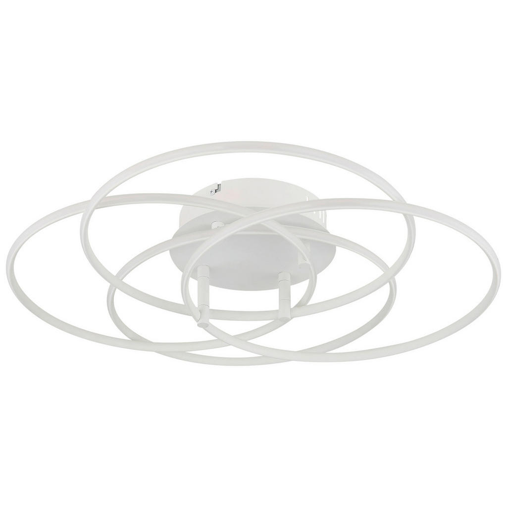 Thumbnail - Novel Deckenleuchte, Weiß, Metall, Kunststoff, 11.4 cm, drehbar, schwenkbar, Lampen & Leuchten, Innenbeleuchtung, Decken...