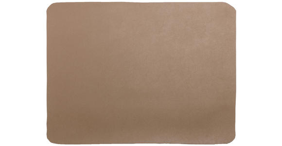 TISCHSET Textil Lederlook Hellbraun 45/35 cm  - Hellbraun, Basics, Textil (45/35cm) - Ambia Home