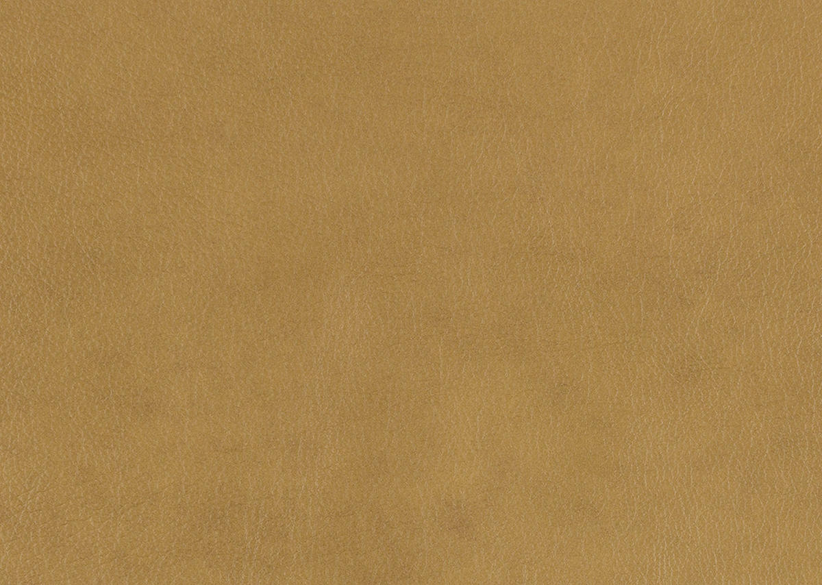 ECKSOFA Echtleder Senfgelb  - Senfgelb/Schwarz, Design, Leder/Metall (304/201cm) - Belluti