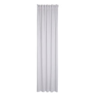 FERTIGVORHANG  transparent  140/245 cm   - Weiß, KONVENTIONELL, Textil (140/245cm)