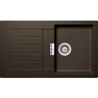 SPÜLE SIGD100ABRO  - Bronzefarben, Basics, Stein (86/50cm) - Schock