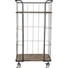 REGAL Altholz massiv Silberfarben - Silberfarben, Design, Holz/Metall (47,5/88,5/37,5cm) - Carryhome