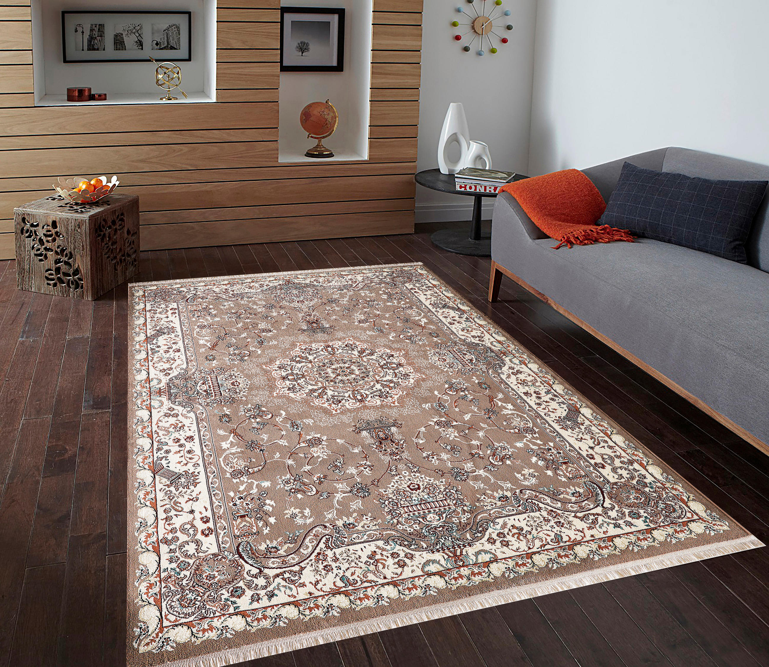 VINTAGE-TEPPICH 120/170 cm Semerkand Beige, Creme  - Beige/Creme, LIFESTYLE, Textil (120/170cm)
