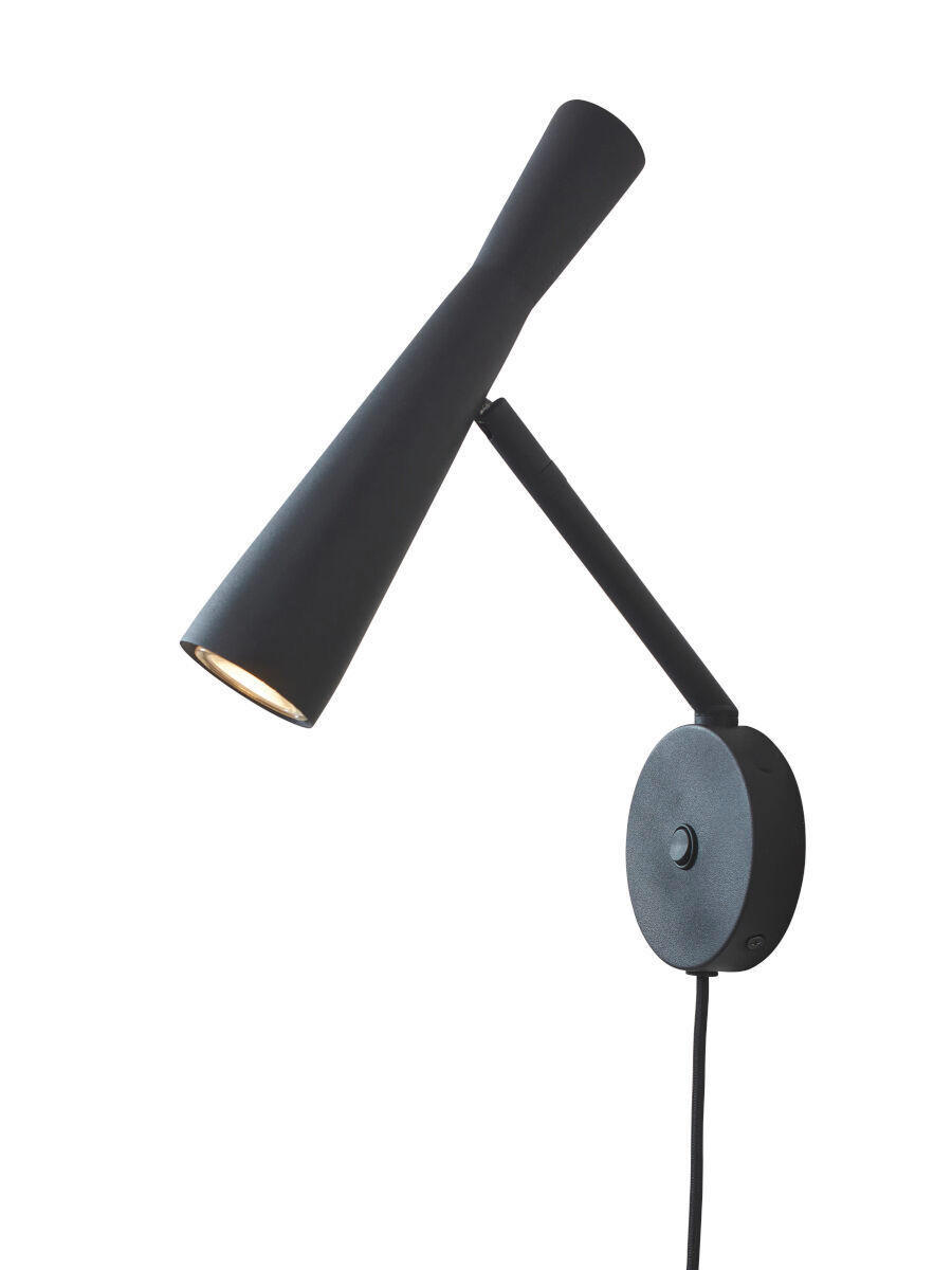 VÄGGLAMPA it's about RoMi 26/10/34,5 cm   - svart, Trend, metall (26/10/34,5cm) - It's about Romi