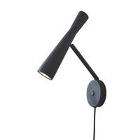 VÄGGLAMPA it's about RoMi 26/10/34,5 cm   - svart, Trend, metall (26/10/34,5cm) - It's about Romi
