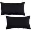 KISSENHÜLLEN-SET Nigiri 40/80 cm  - Schwarz, Basics, Textil (40/80cm) - Bio:Vio