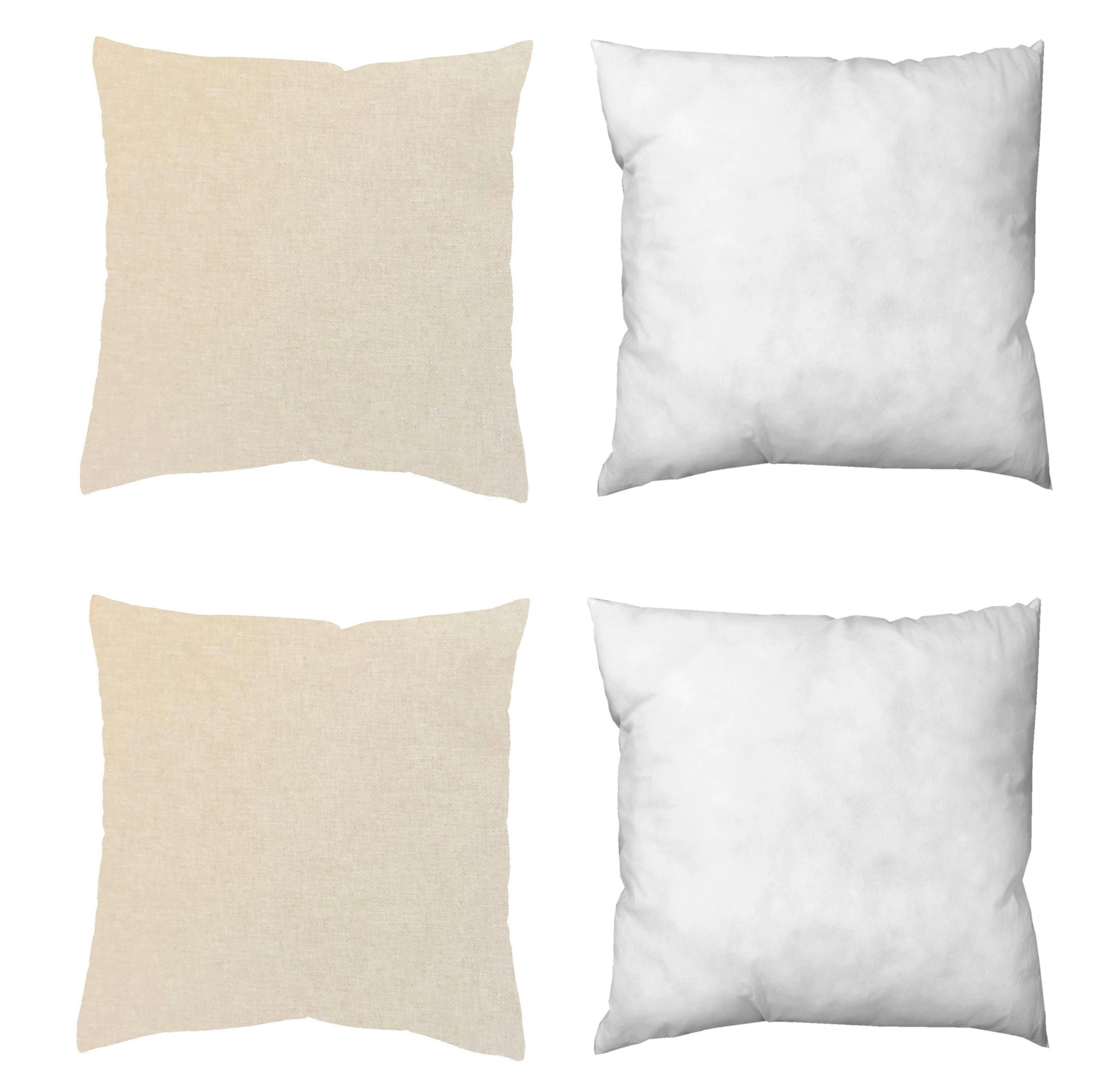 ZIERKISSEN  40/40 cm   - Beige, Basics, Textil (40/40cm)