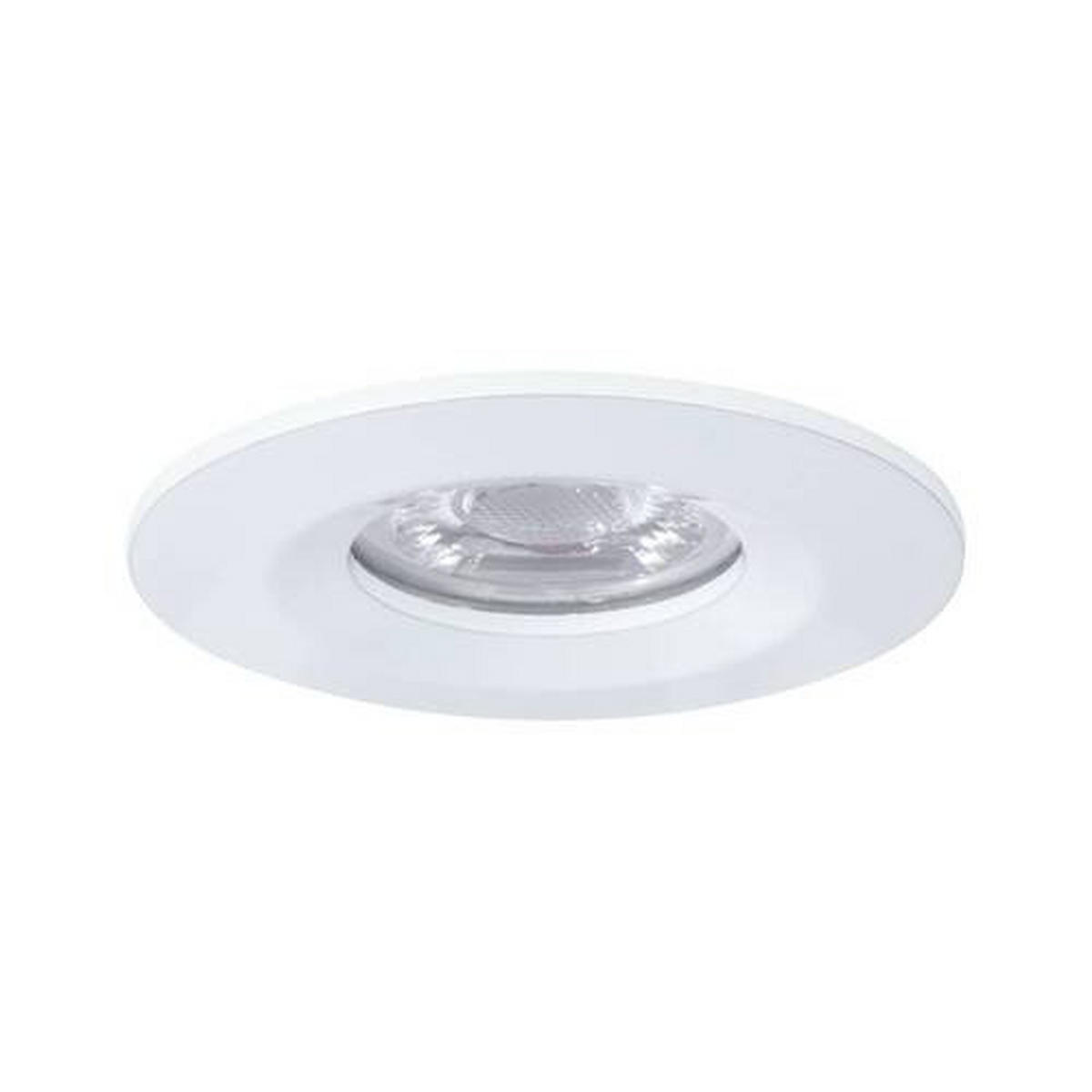 LED-DECKENLEUCHTE 6,5 cm  - Alufarben/Weiß, Basics, Metall (6,5cm) - Paulmann