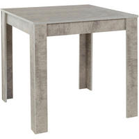 ESSTISCH 80/75/80 cm Nachbildung  Holzwerkstoff gastro- und objekttauglich, in verschiedenen Größen erhältlich quadratisch Grau  - Grau, Design, Holzwerkstoff (80/75/80cm) - MID.YOU