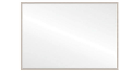 SPIEGEL 108/76/1,8 cm    in rechteckig  - Sandfarben, MODERN, Glas/Holzwerkstoff (108/76/1,8cm) - Carryhome