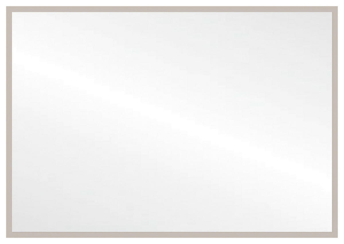 SPIEGEL 108/76/1,8 cm    in rechteckig  - Sandfarben, MODERN, Glas/Holzwerkstoff (108/76/1,8cm) - Carryhome