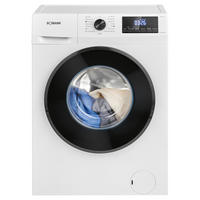 WASCHMASCHINE WA 7185 w 8kg 1400U/min A/B  - Weiß, Basics, Kunststoff (60/85/54cm) - Bomann