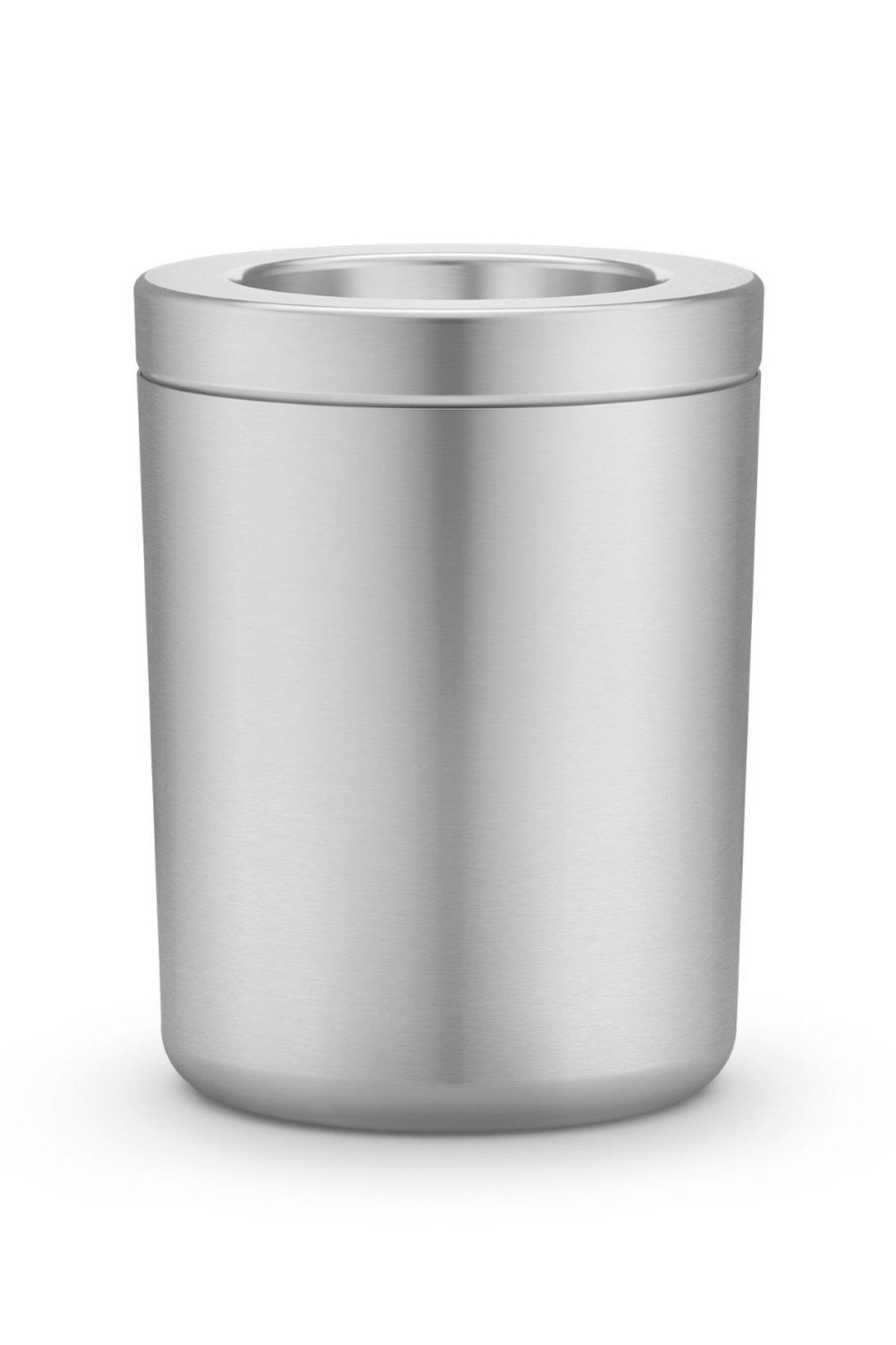 POSODA ZA HLAJENJE STEKLENIC - barve nerjavečega jekla, Basics, kovina (14,2/18,2cm) - Zack