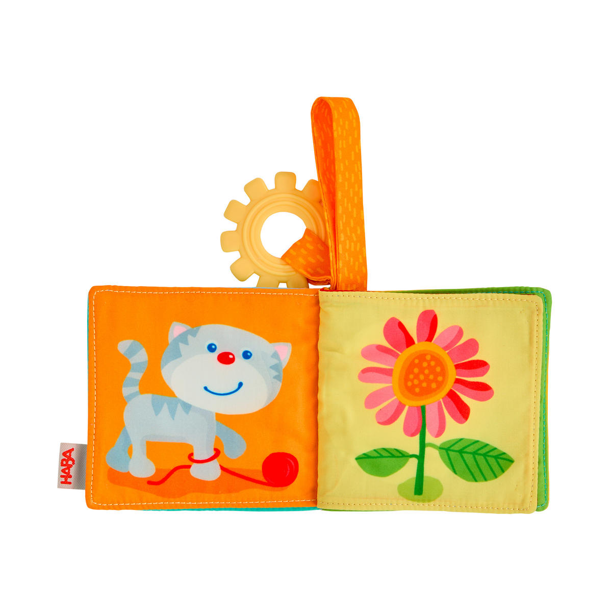 STOFFBUCH - Multicolor, Basics, Kunststoff/Textil (12,5/10,5/2,5cm) - Haba