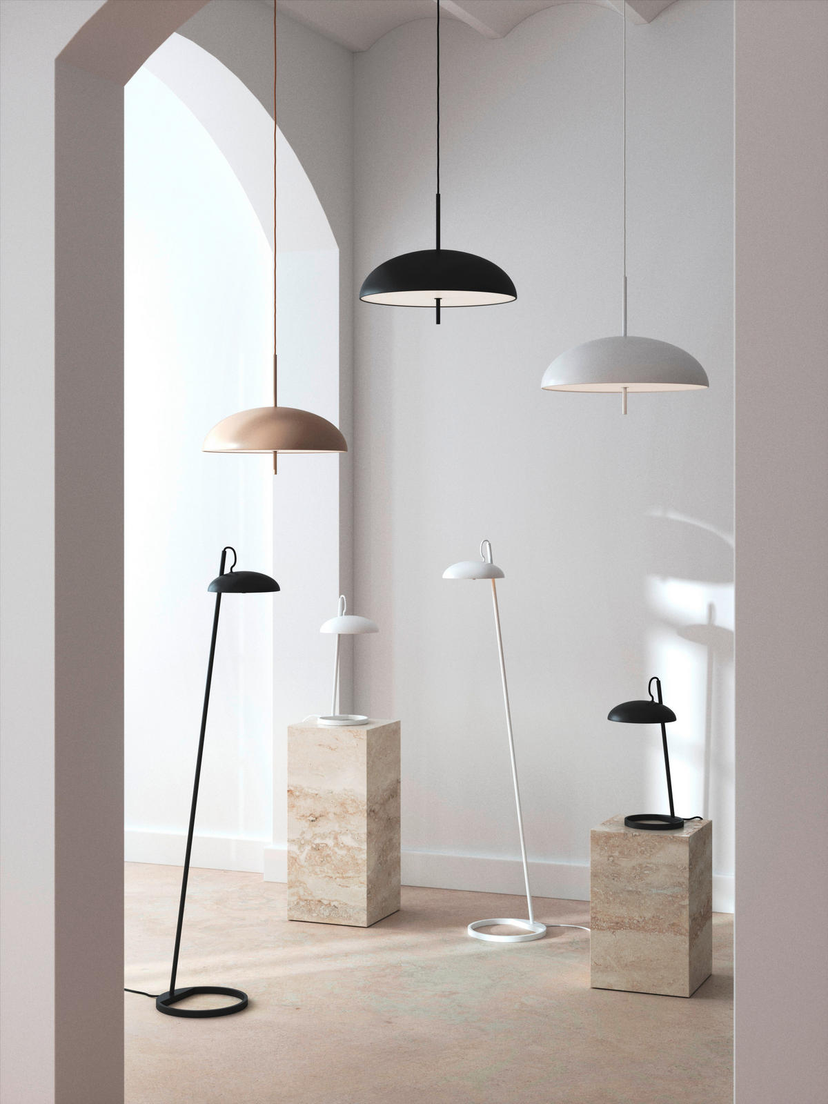 HÄNGELEUCHTE VERSALE 49,5/41 cm   - Graubraun, Design, Metall (49,5/41cm) - Nordlux