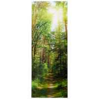 GLASBILD Landschaft & Natur  - Multicolor, Natur, Glas (30/80/1,40cm) - Euroart