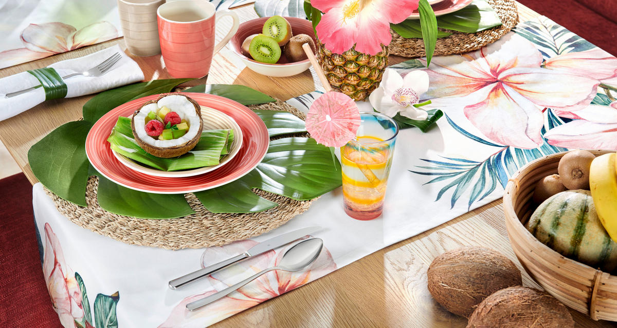 PLATZDECKCHEN Naturmaterialien Naturfarben 40 cm  - Naturfarben, Natur, Naturmaterialien (40cm) - Landscape