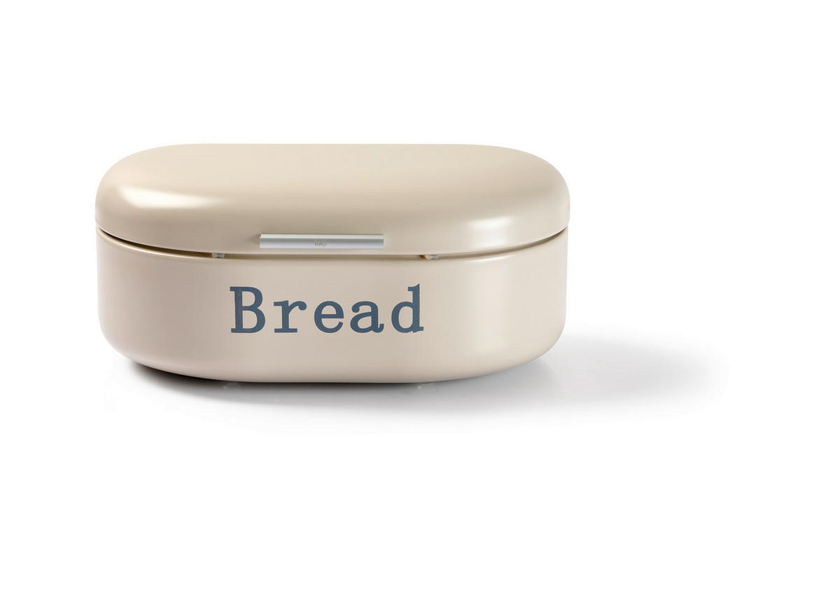 CHLEBNÍK - barvy stříbra/průhledné, Konvenční, kov/plast (33,5/23,5/14,5cm) - Homeware Profession.