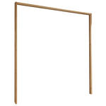 PASSEPARTOUTRAHMEN 206/220/12 cm   - Eiche Bianco, MODERN, Holzwerkstoff (206/220/12cm) - Novel