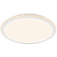 LED-DECKENLEUCHTE 50/5 cm   - Weiß, Trend, Metall (50/5cm) - Novel