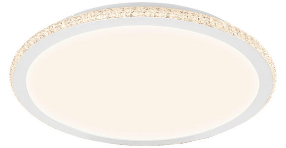 LED-DECKENLEUCHTE 50/5 cm   - Weiß, Trend, Metall (50/5cm) - Novel