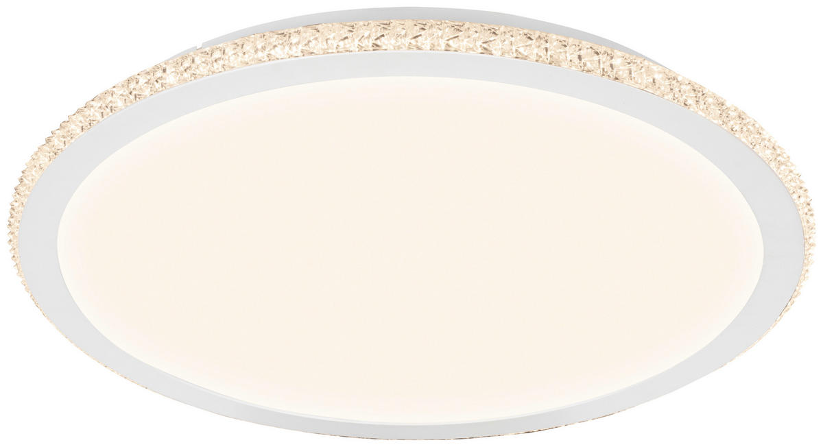 STROPNA LED-SVETILKA   40 W/4300 lm/3000 K/220-240 V/ - bela, Trend, kovina (50/5cm) - Novel