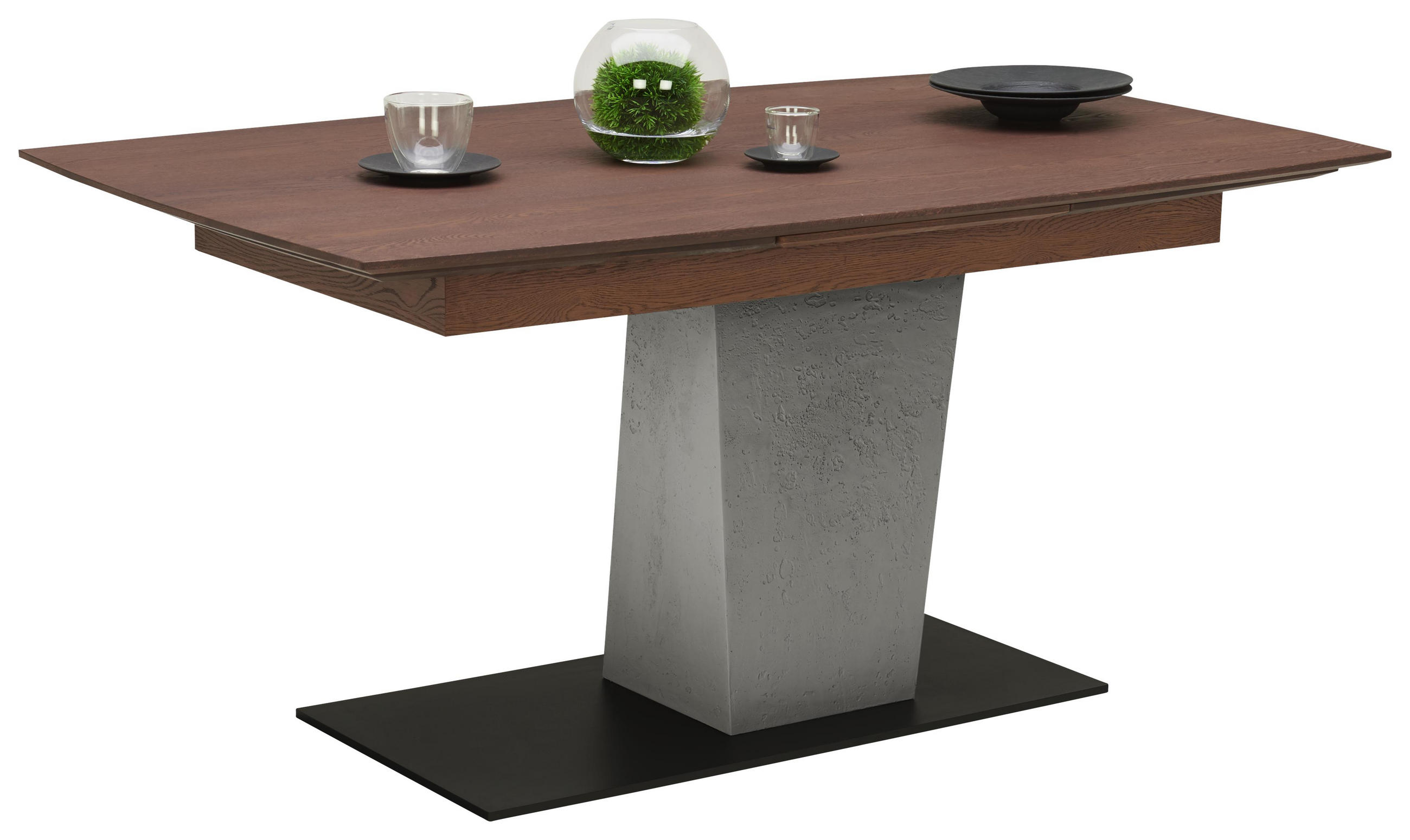 Esstisch In Holz Metall Stein 160 260 95 76 Cm Online Kaufen Xxxlutz