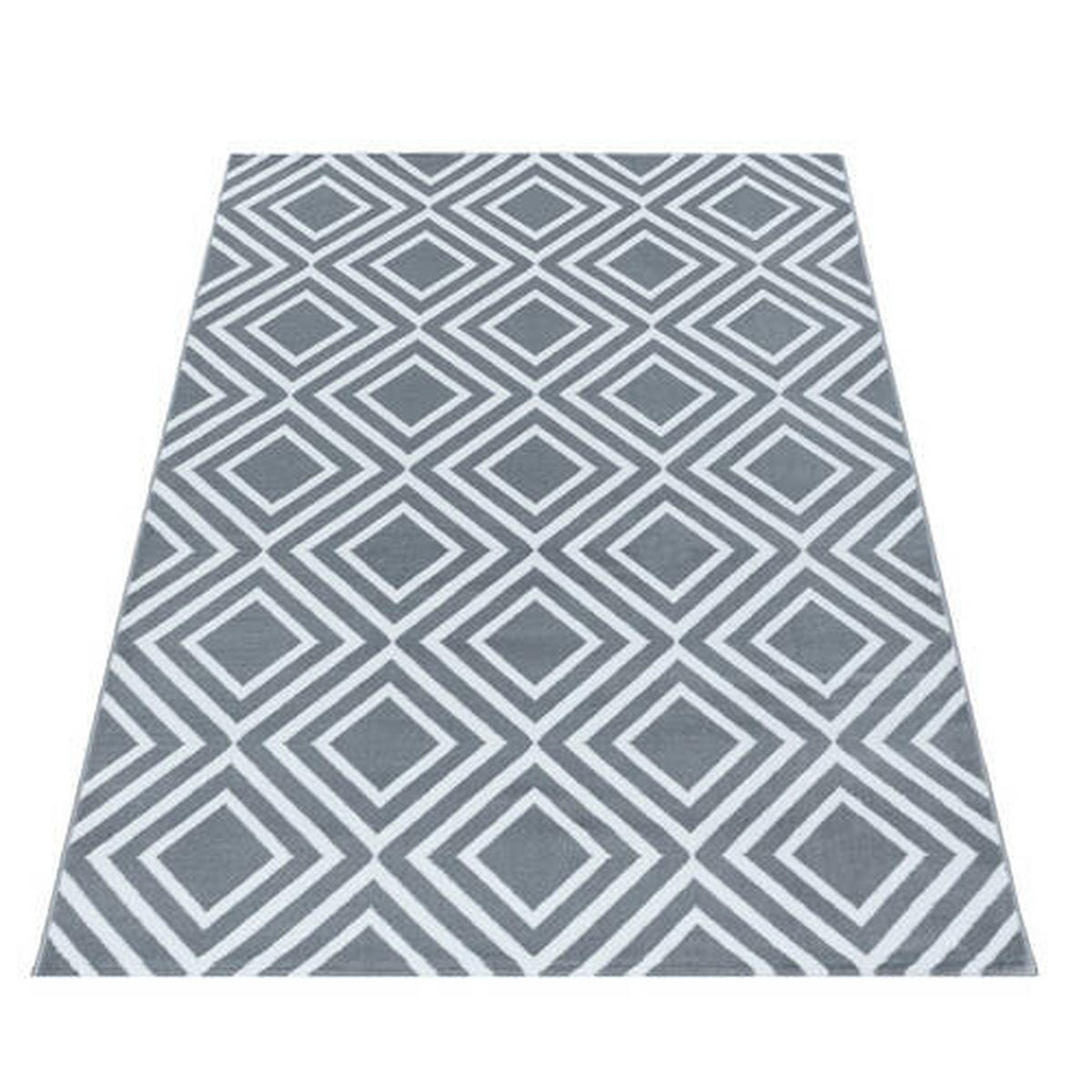 WEBTEPPICH 240/340 cm Costa 3525 Grey Grau  - Grau, Design, Textil (240/340cm)