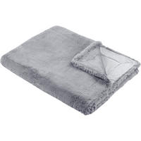 FELLDECKE 150/200 cm  - Anthrazit, Basics, Textil (150/200cm) - Dieter Knoll