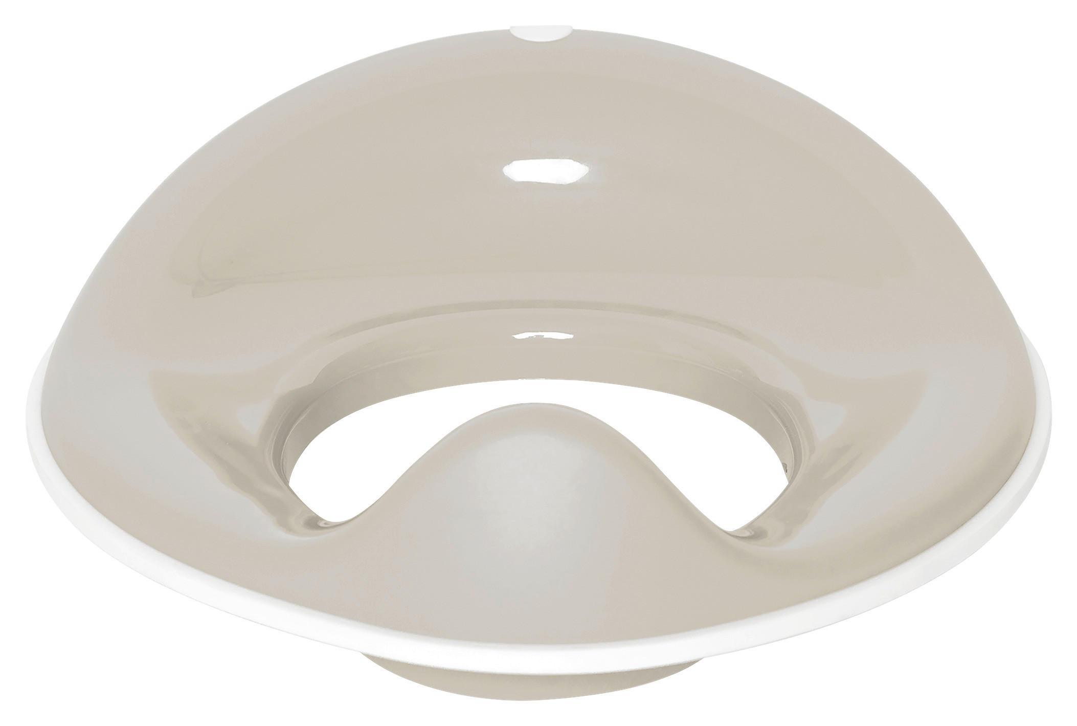 TOILETTENTRAINER GROW  - Taupe, Basics, Kunststoff (38,4/31/9,6cm) - Bebe Jou