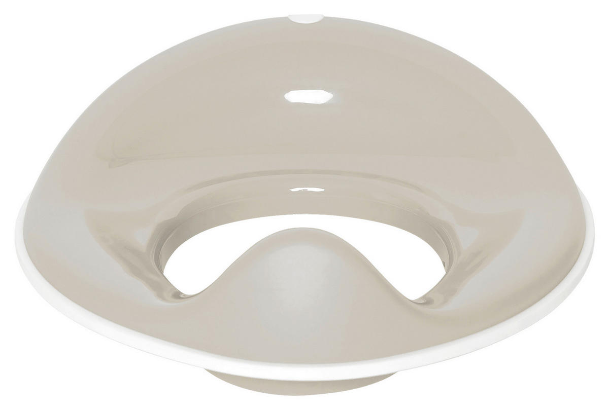 TOILETTENTRAINER GROW  - Taupe, Basics, Kunststoff (38,4/31/9,6cm) - Bebe Jou