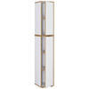 AKTENSCHRANK 30/183/33 cm  - Honigeiche/Weiss, Design, Holzwerkstoff (30/183/33cm) - MID.YOU