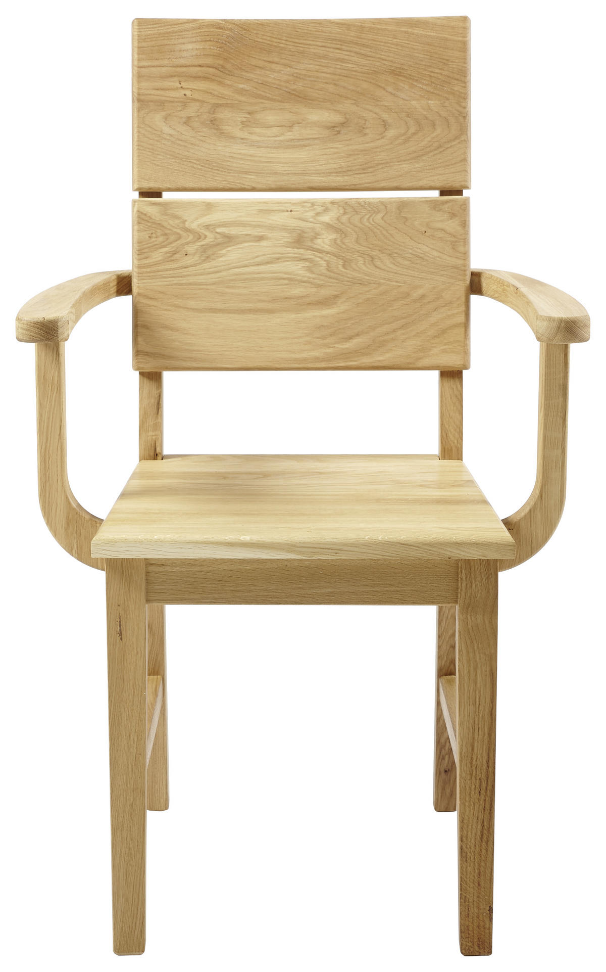 STOLICA SA RUKONASLONOM  boja hrasta       - boja hrasta, Prirodno, drvo (52/95/58cm) - Linea Natura