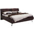 POLSTERBETT in Braun - Chromfarben/Braun, Design, Holz/Textil (160/200cm) - Carryhome POLSTERBETT in Braun - Chromfarben/Braun, Design, Holz/Textil (160/200cm) - Carryhome