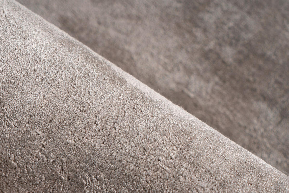 TEPPICH 80/150 cm Village 125 Silber Silberfarben  - Silberfarben, KONVENTIONELL, Textil (80/150cm)