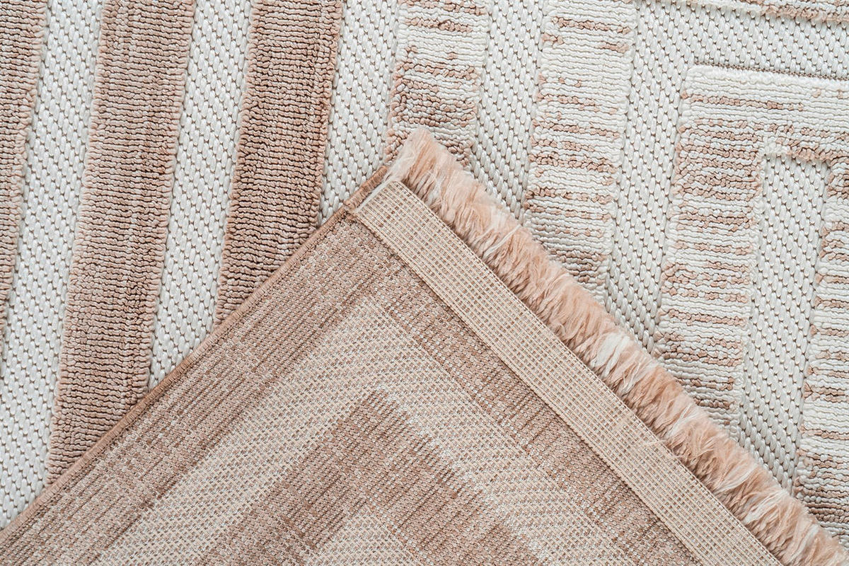 TEPPICH 160/230 cm Sarai 125 Braun / Beige Braun, Beige  - Beige/Braun, KONVENTIONELL, Textil (160/230cm)