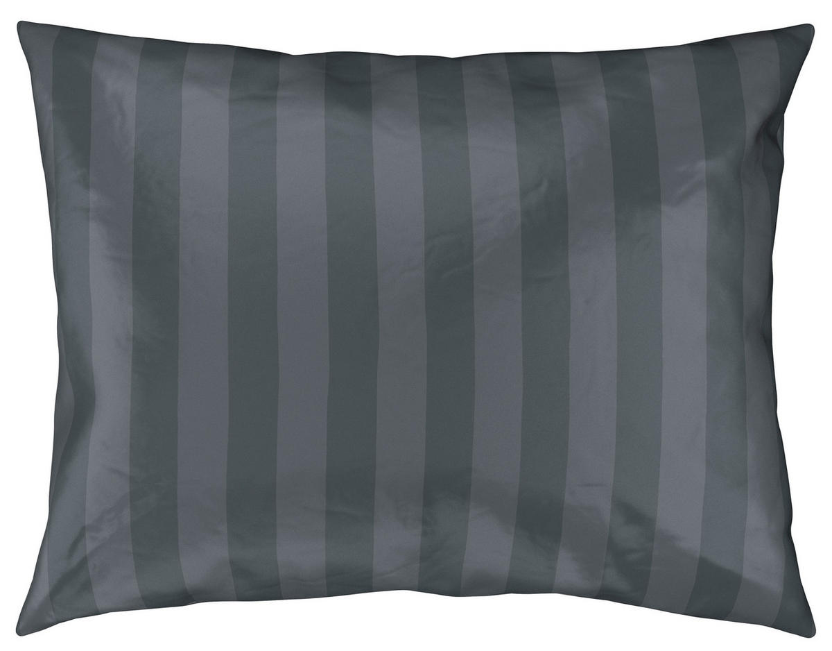 BETTWÄSCHESET 3-teilig Satin 200/210 cm  - Grau, Textil (200/210cm) - Dieter Knoll