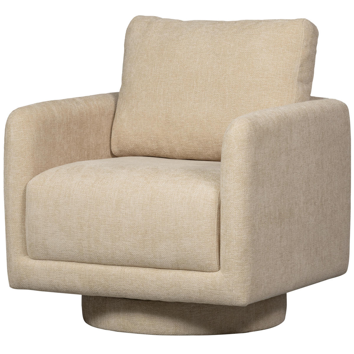 SESSEL in Chenille Naturfarben  - Naturfarben, Design, Textil (78/64/79cm) - Livetastic