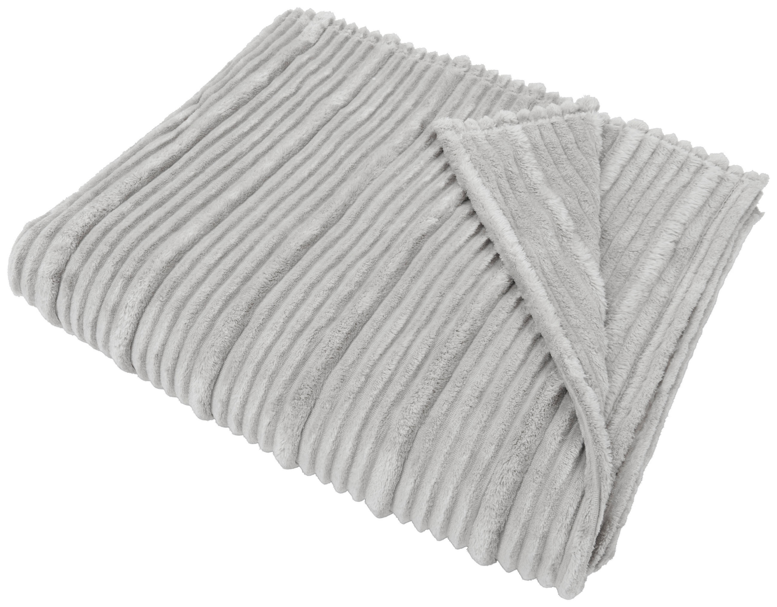 WOHNDECKE OSLO 220/240 cm  - Grau, Textil (220/240cm) - Novel