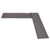BANKAUFLAGE  Uni  - Taupe, Design, Textil (180/6/48cm)