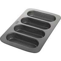 MINI-BAGUETTEBLECH  - Anthrazit, KONVENTIONELL, Metall (34,7/3,08/21,5cm) - Birkmann