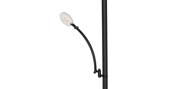 LED-DECKENFLUTER 40/180 cm    - Schwarz, KONVENTIONELL, Kunststoff/Metall (40/180cm) - Dieter Knoll