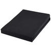 SPANNBETTTUCH Jersey  - Schwarz, Basics, Textil (90-100/200-220cm) - Novel