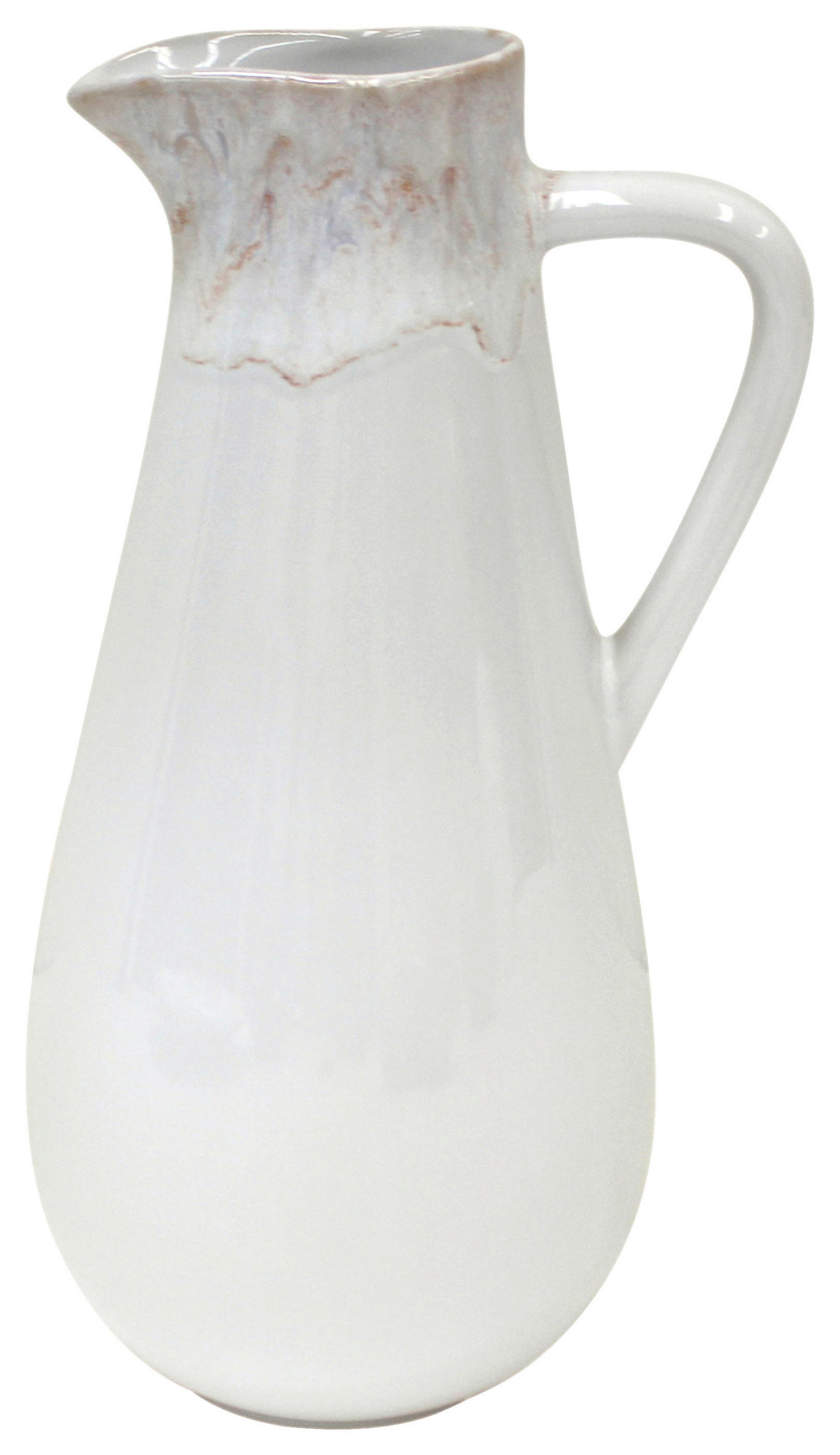 KRUG    - Weiß Hochglanz, Basics, Keramik (15/28/15cm) - Costa Nova